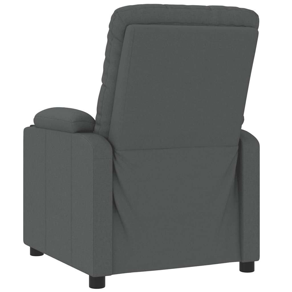 Fauteuil de massage Gris foncé Tissu - XIOS