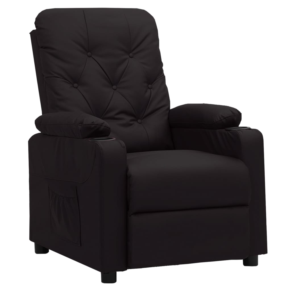 Fauteuil inclinable Noir Similicuir - XIOS