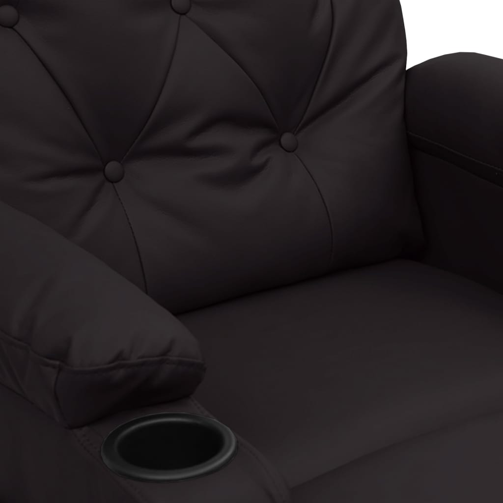 Fauteuil de massage Noir Similicuir - XIOS