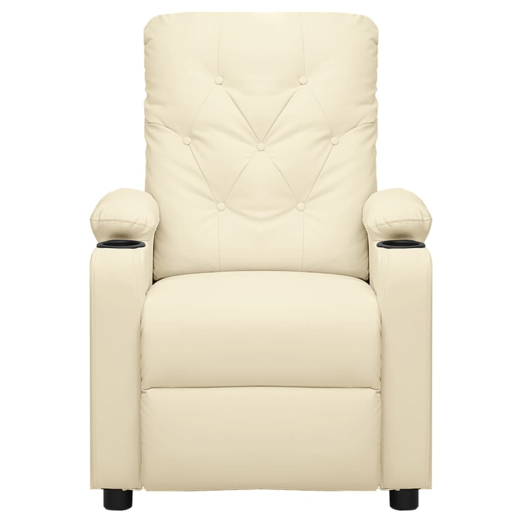 Fauteuil de massage Crème Similicuir - XIOS