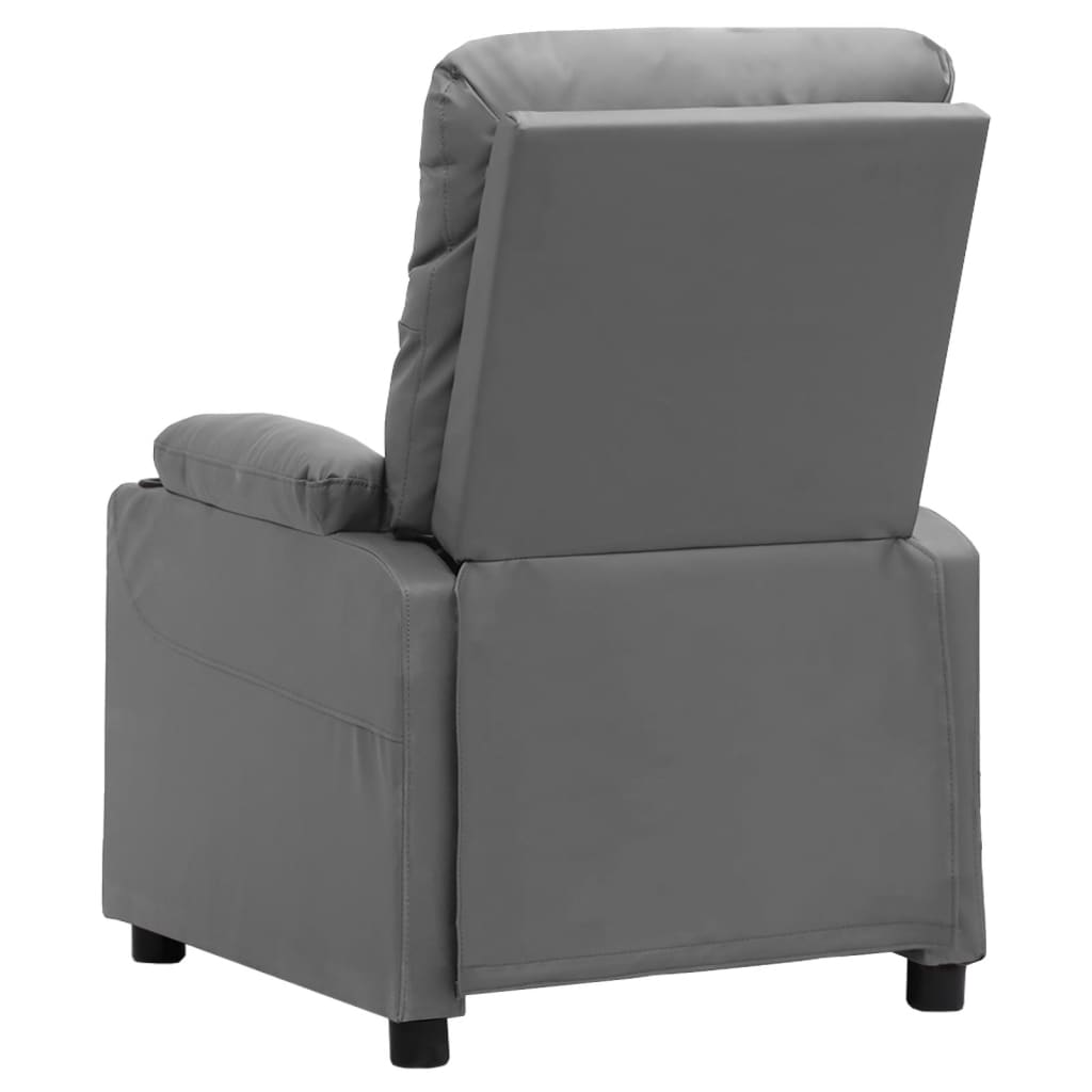 Fauteuil de massage Gris Similicuir - XIOS