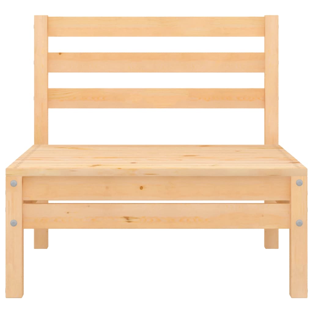 Salon de jardin 4 pcs Bois de pin massif