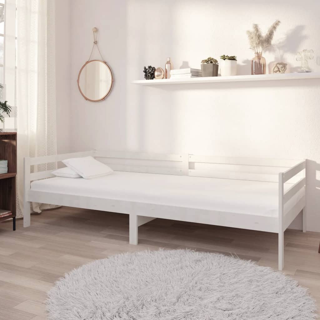 Lit de jour sans matelas avec tiroirs 90x200 cm blanc - XIOS