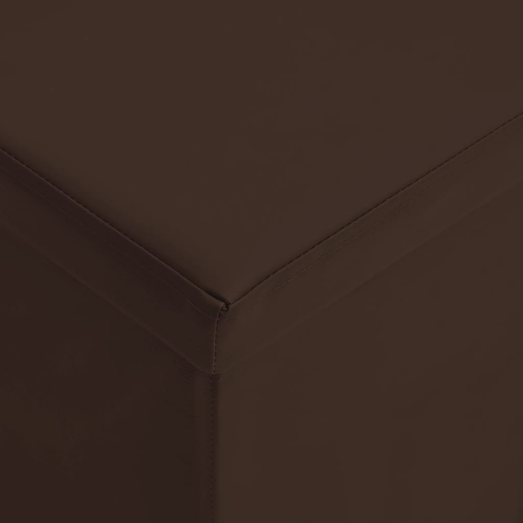 Banc de rangement pliable Marron PVC - XIOS