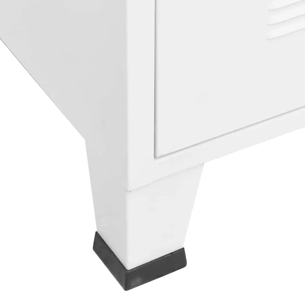 Armoire à tiroirs industrielle Blanc 78x40x93 cm Métal - XIOS