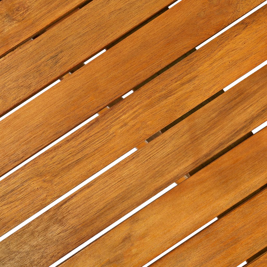 Ensemble à manger de jardin 7 pcs bois massif d'acacia