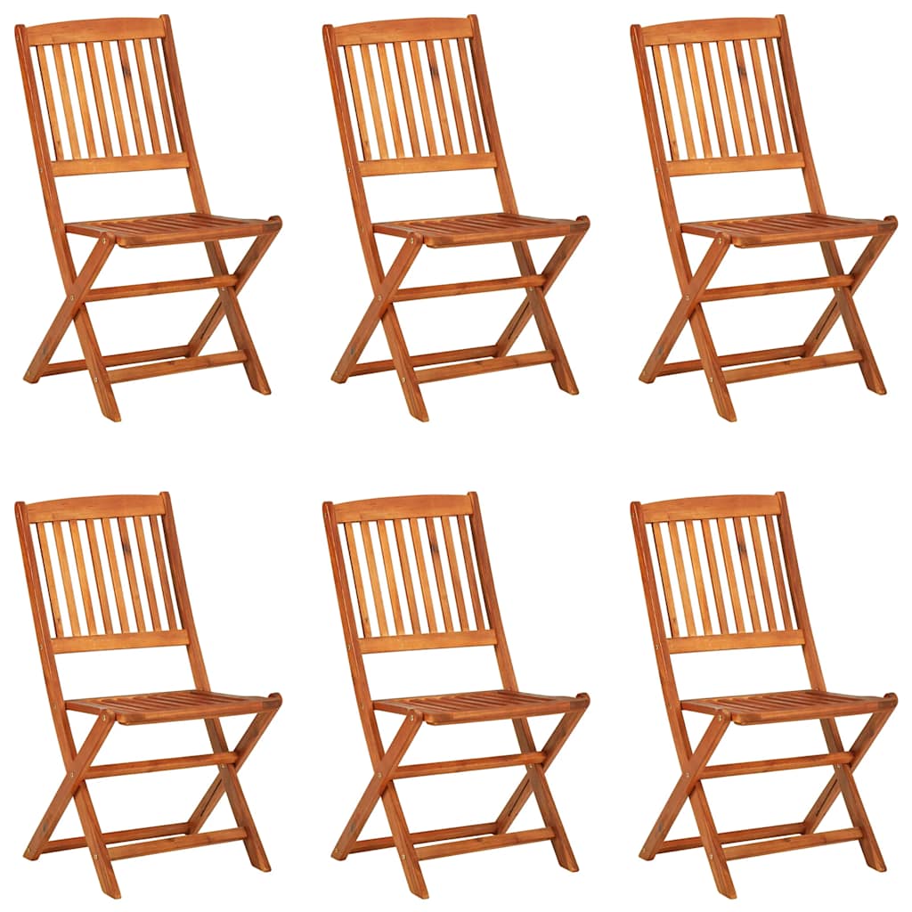 Ensemble à manger de jardin 7 pcs bois massif d'acacia