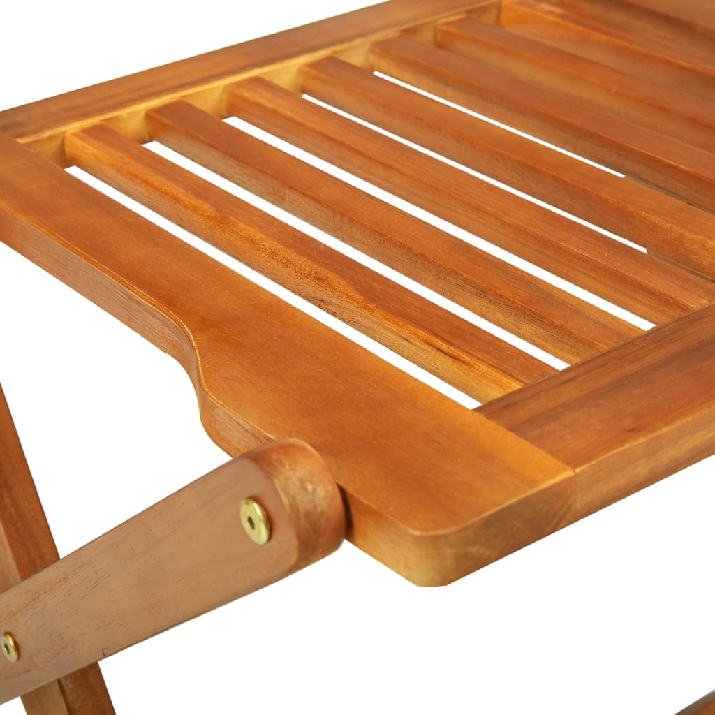 Ensemble à manger de jardin 11 pcs 220x90x75 cm bois d'acacia