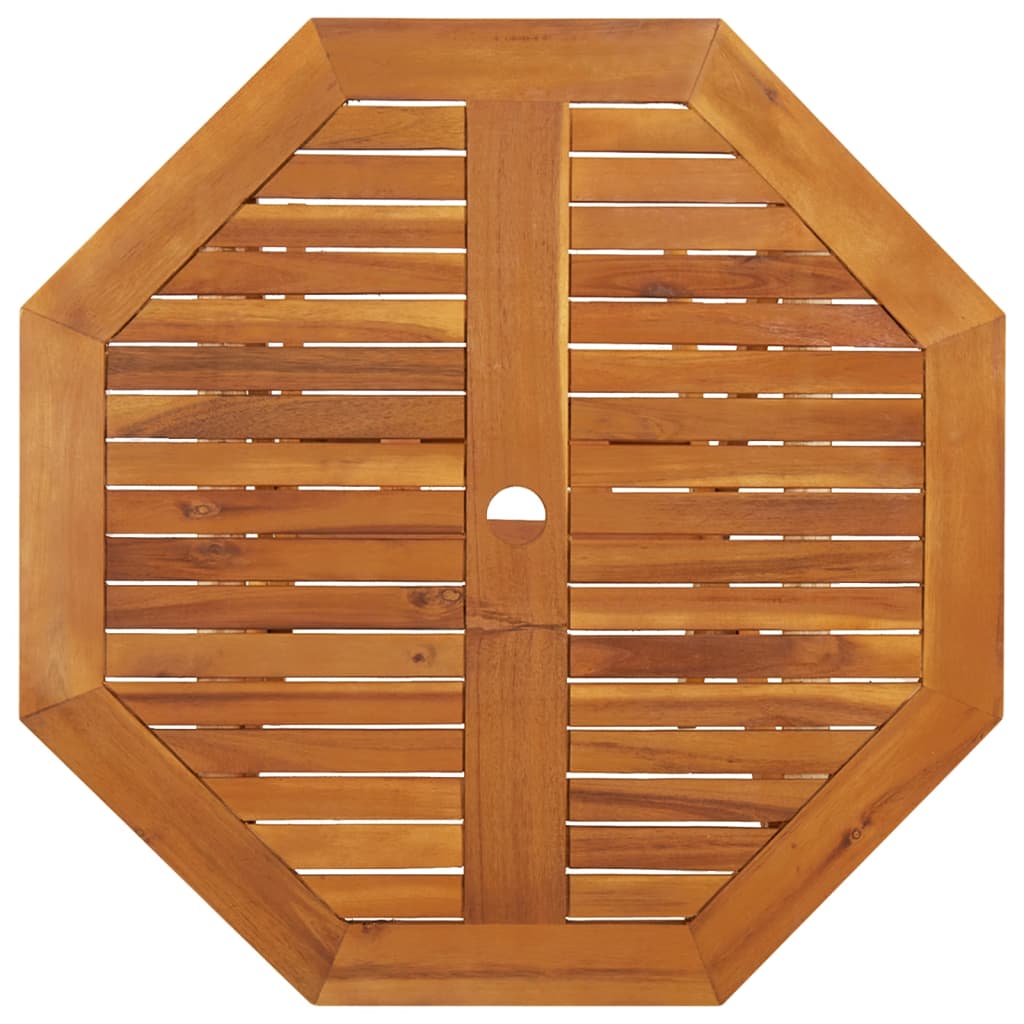 Ensemble à manger de jardin 5 pcs Bois d'acacia solide - XIOS