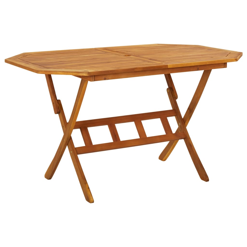 Ensemble à manger de jardin 7 pcs Bois d'acacia massif