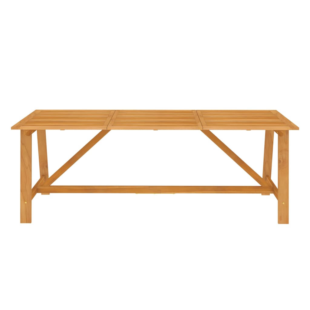 Ensemble à manger de jardin 9 pcs Bois d'acacia solide