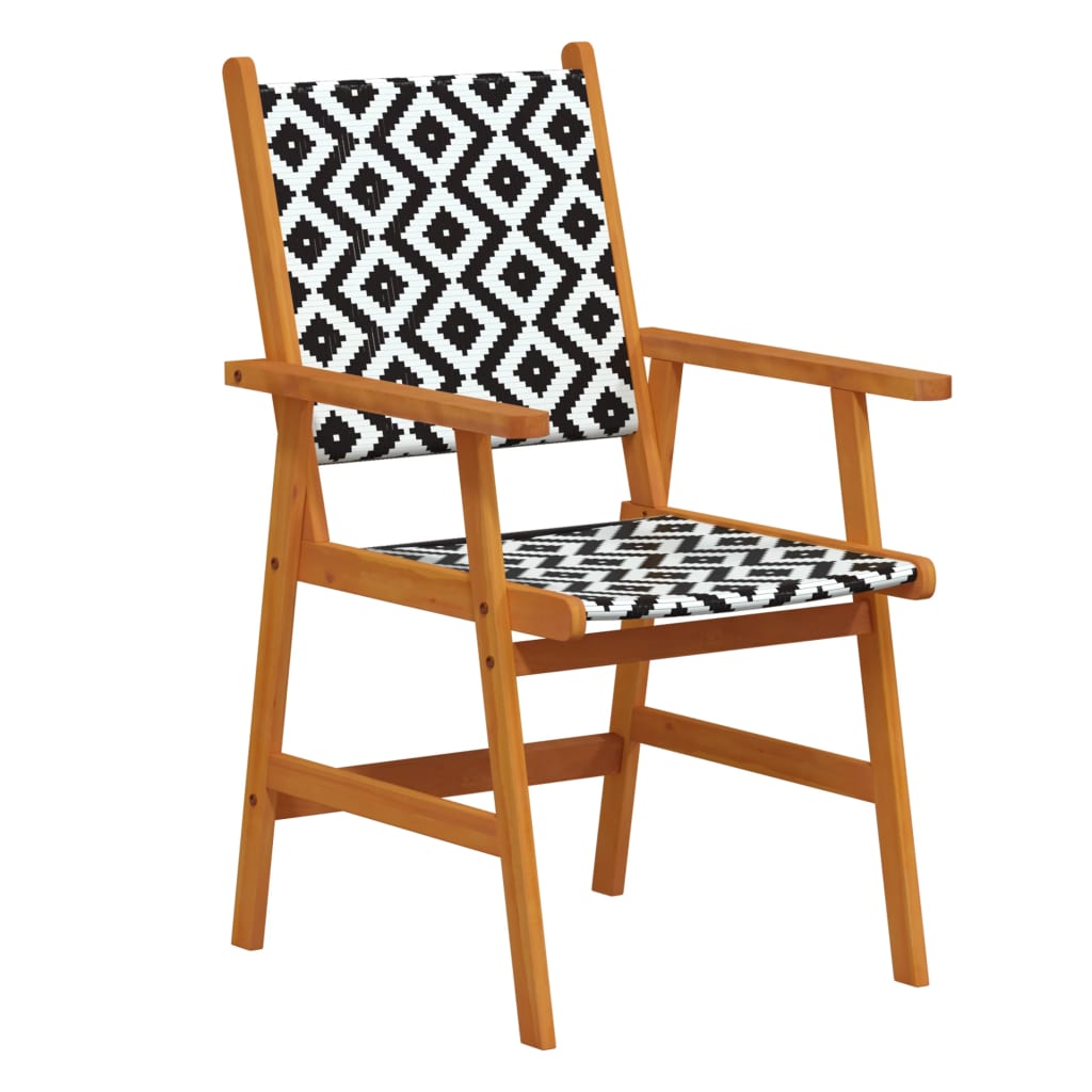 Ensemble à manger de jardin 9 pcs Bois d'acacia solide