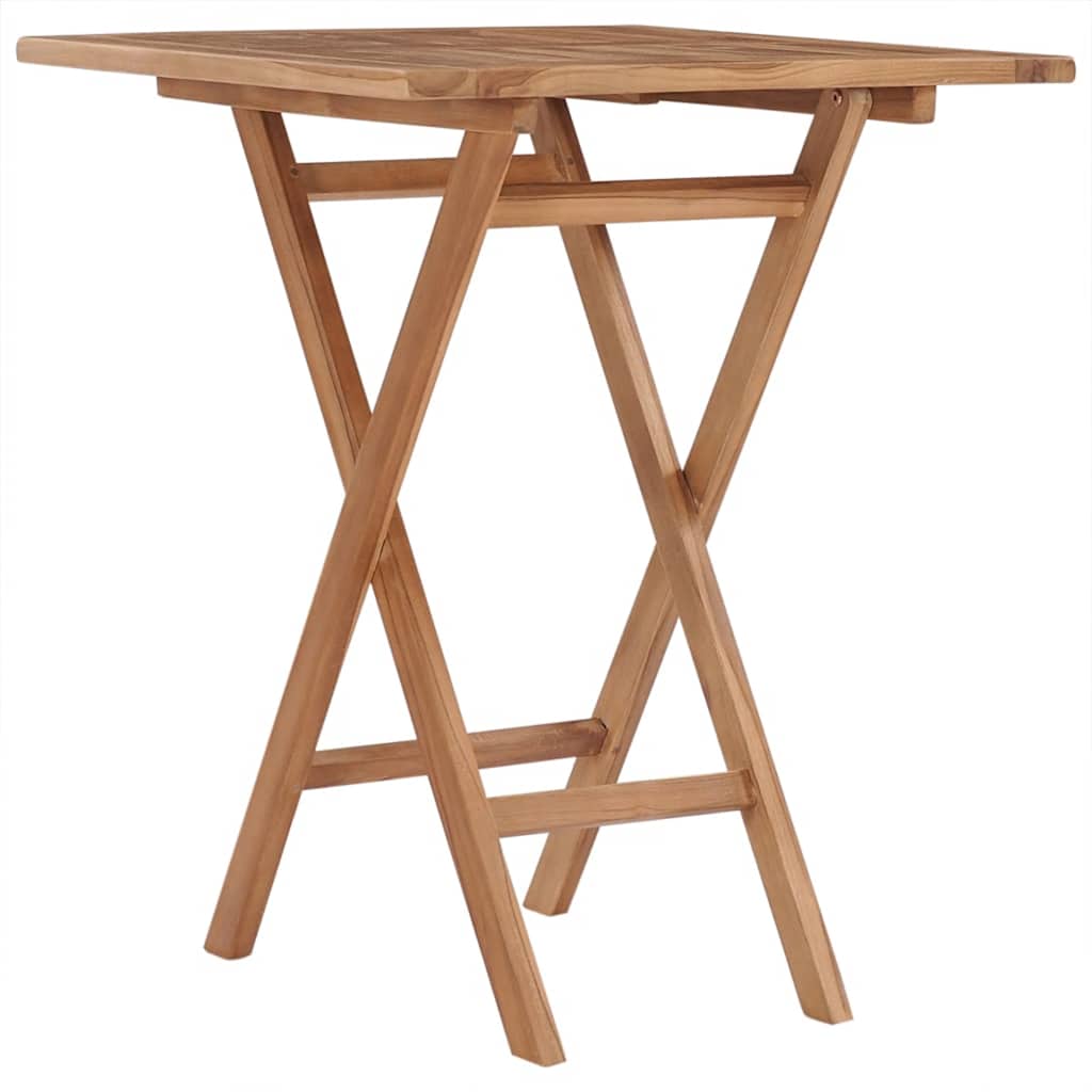 Ensemble à manger de jardin 3 pcs Bois de teck massif