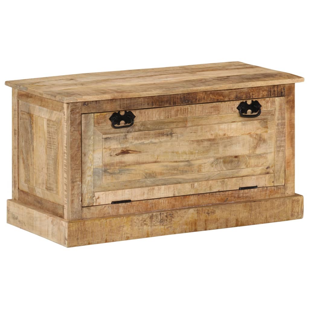 Banc de rangement de chaussures 85x40x45 cm Bois de manguier - XIOS