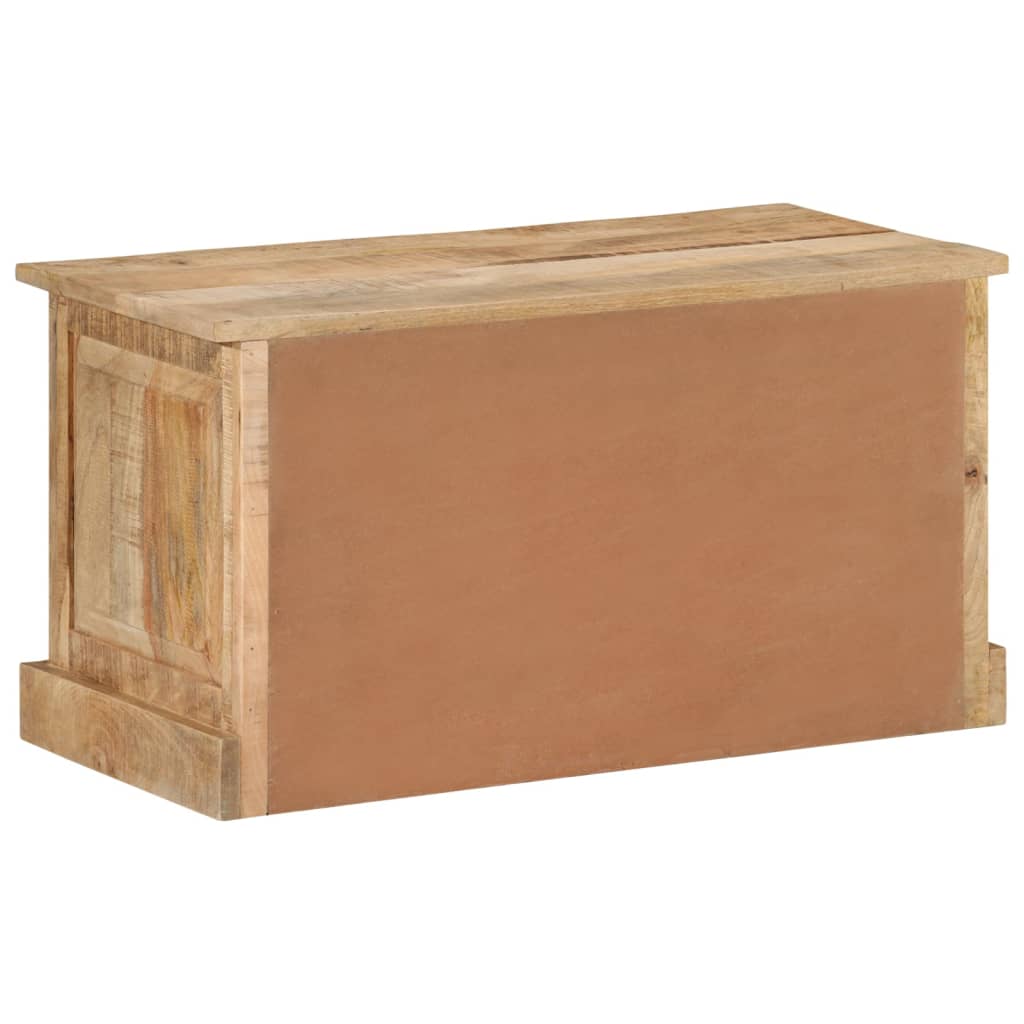 Banc de rangement de chaussures 85x40x45 cm Bois de manguier - XIOS