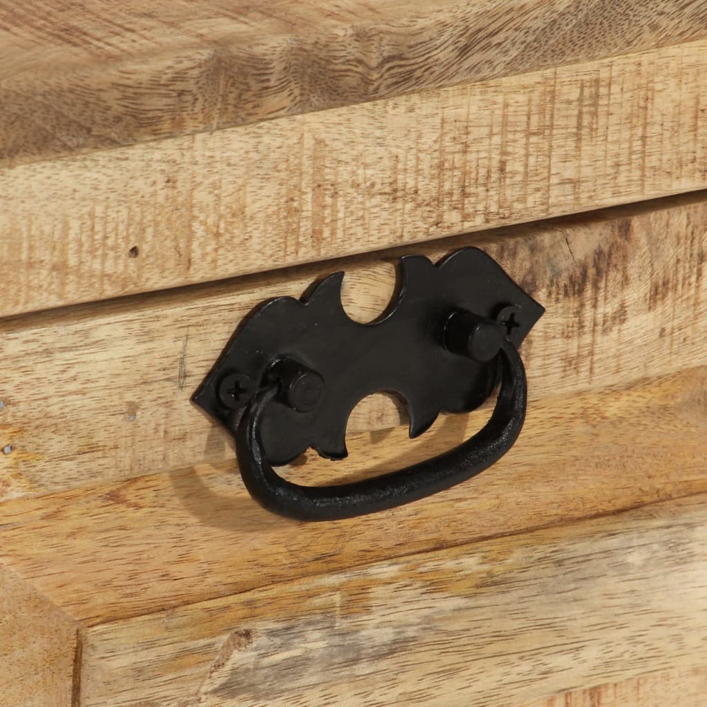 Banc de rangement de chaussures 85x40x45 cm Bois de manguier - XIOS