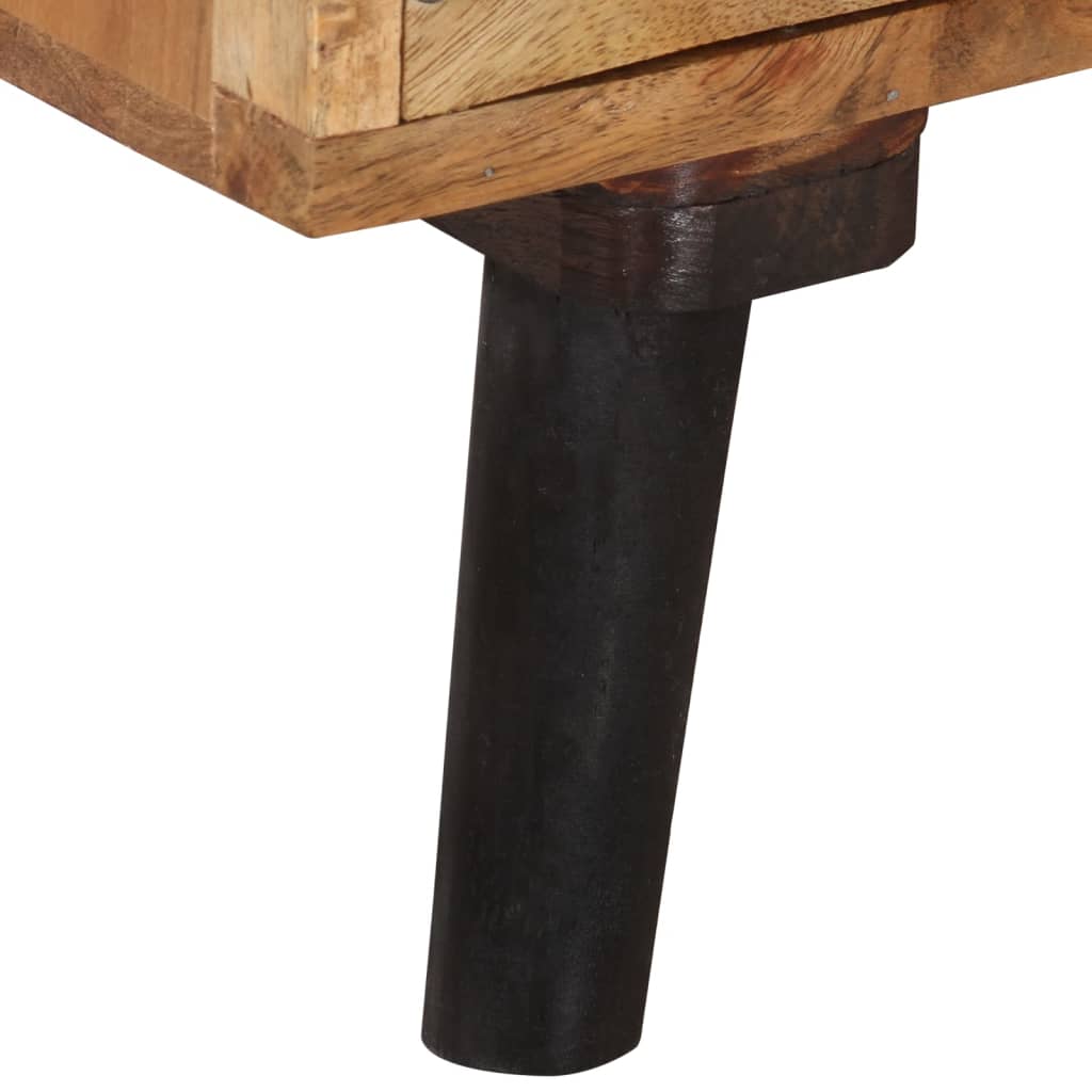 Meuble TV 145x35x35 cm Bois d'acacia massif - XIOS