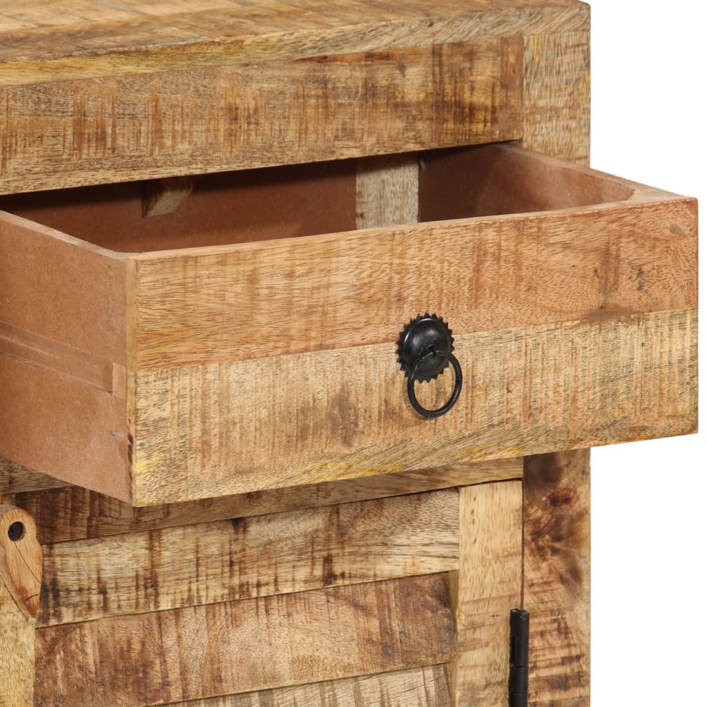 Buffet 110x30x65 cm Bois massif de manguier - XIOS