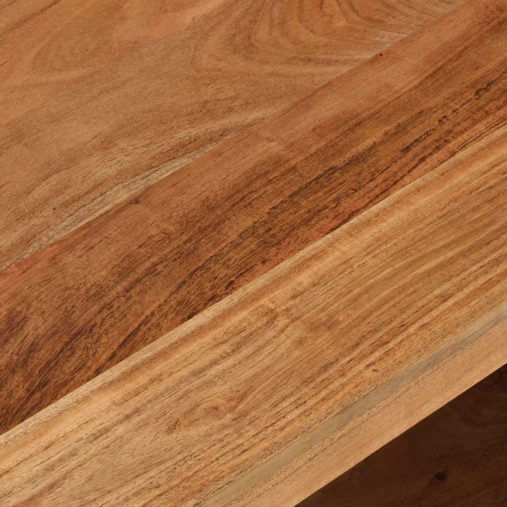 Meuble TV 88x35x40 cm bois d'acacia massif - XIOS