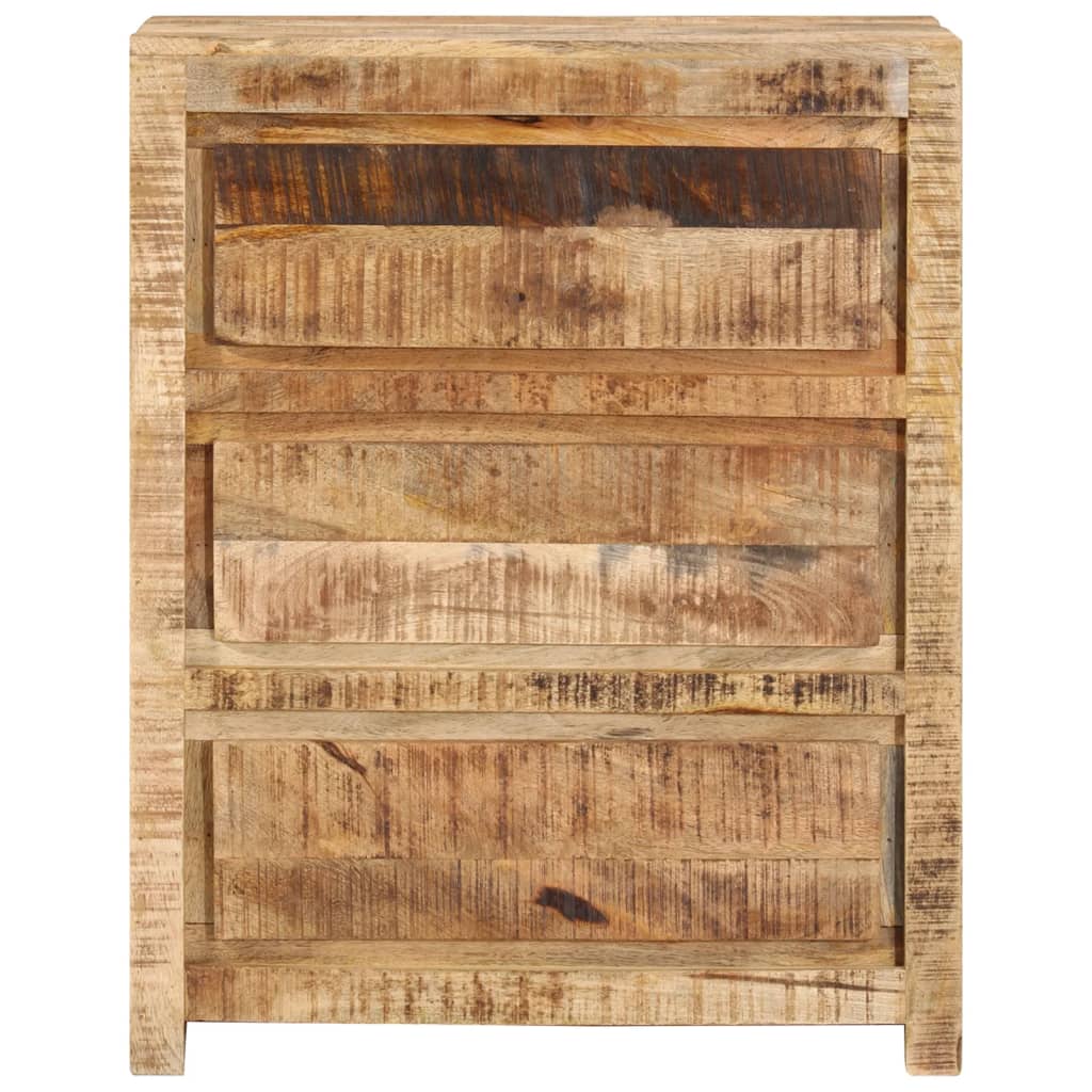 Armoire à tiroirs 60x33x75 cm Bois massif de manguier - XIOS