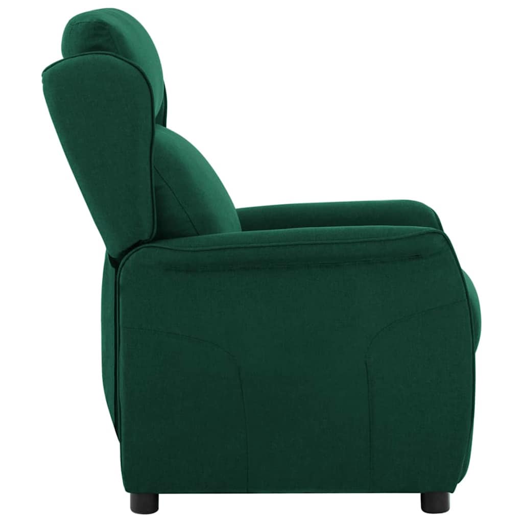 Fauteuil inclinable Vert foncé 67.5 x 93.5 x 101.5 cm tissu - XIOS