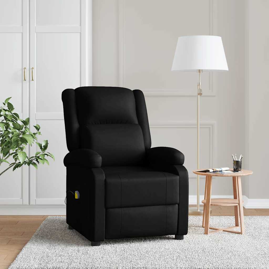 Fauteuil de massage Noir Similicuir - XIOS