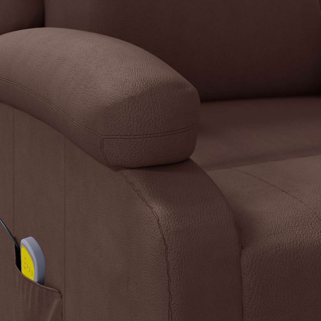 Fauteuil de massage Marron Similicuir - XIOS