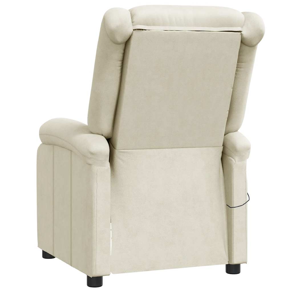 Fauteuil inclinable Blanc Similicuir - XIOS