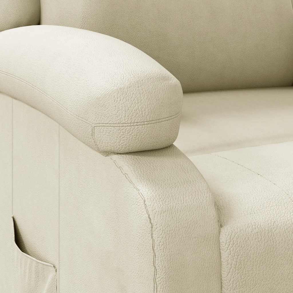 Fauteuil inclinable Blanc Similicuir - XIOS