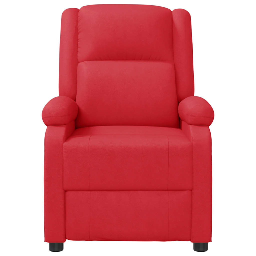 Fauteuil inclinable Rouge Similicuir - XIOS