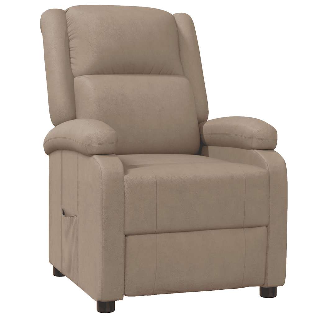 Fauteuil inclinable Cappuccino Similicuir - XIOS