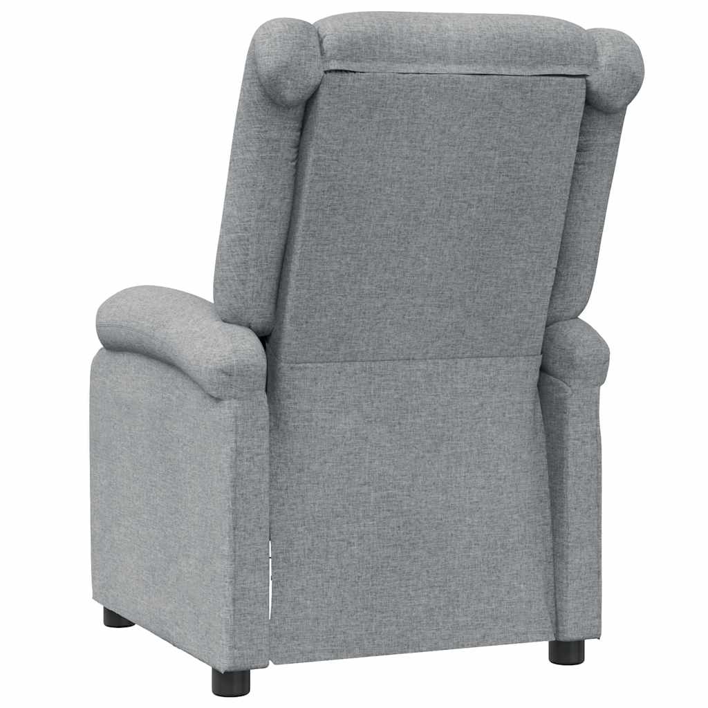 Fauteuil inclinable Gris clair Tissu - XIOS