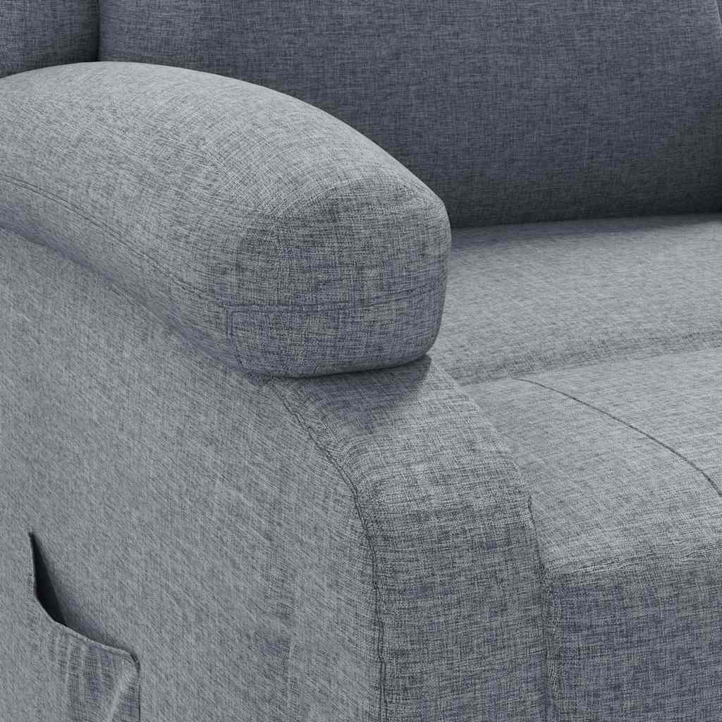 Fauteuil inclinable Gris clair Tissu - XIOS