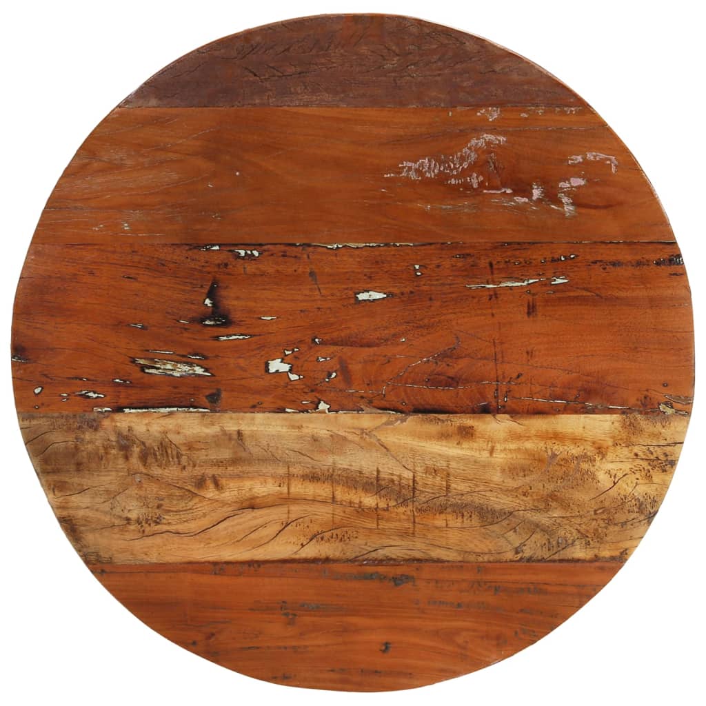 Table basse Ø68 cm Bois de récupération solide - XIOS