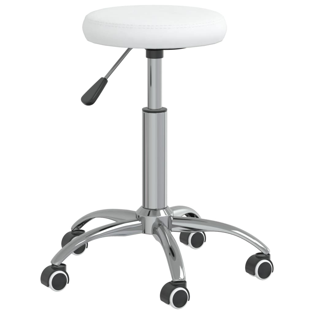 Chaise de salle à manger Blanc Similicuir - XIOS