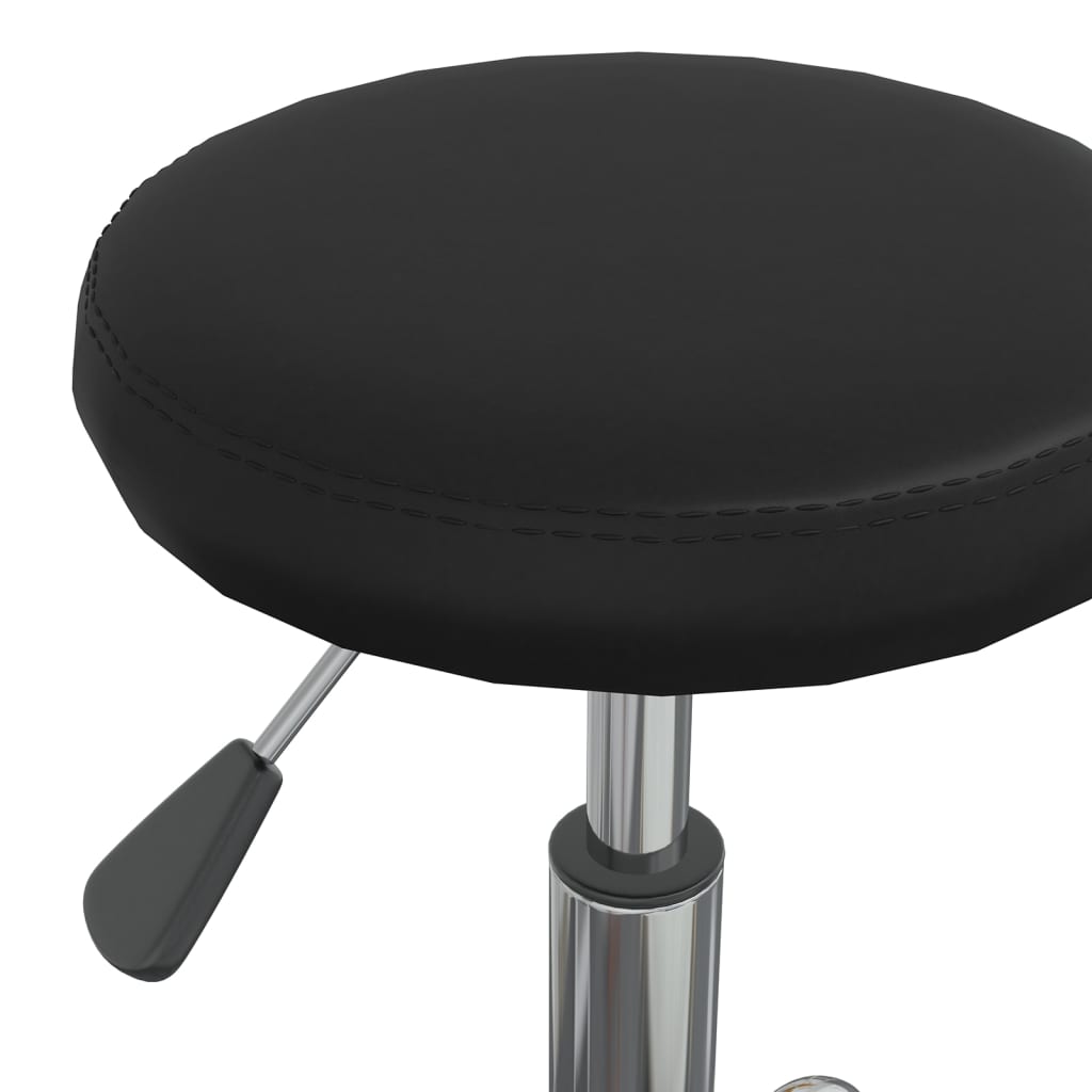 Chaise de salle à manger Noir Similicuir - XIOS