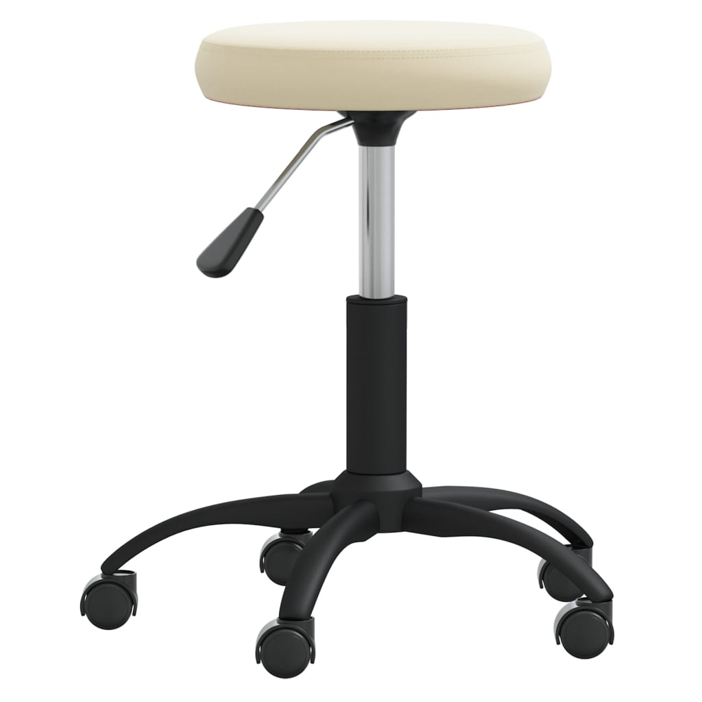 Chaise de salle à manger Crème Velours - XIOS