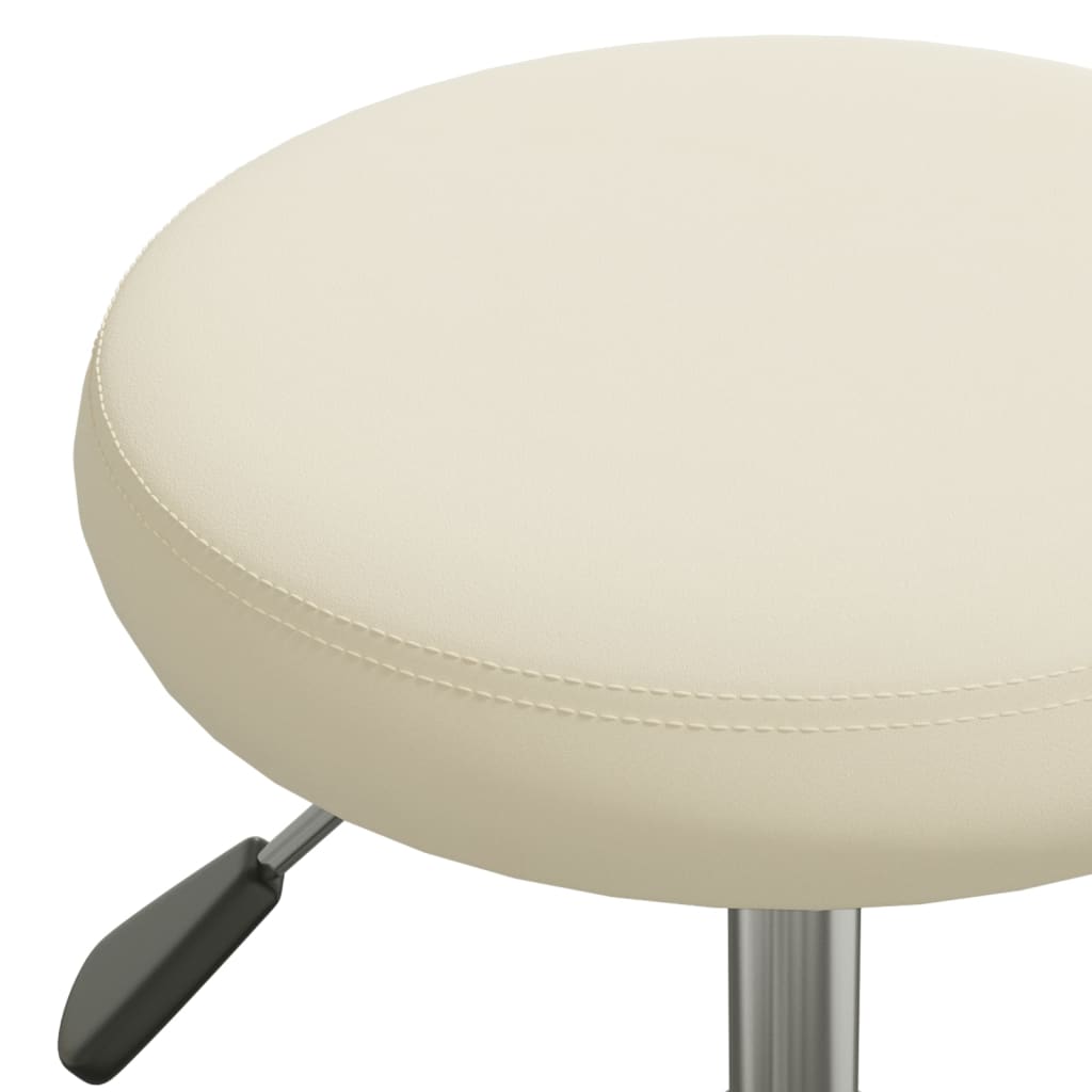 Chaise de salle à manger Crème Velours - XIOS