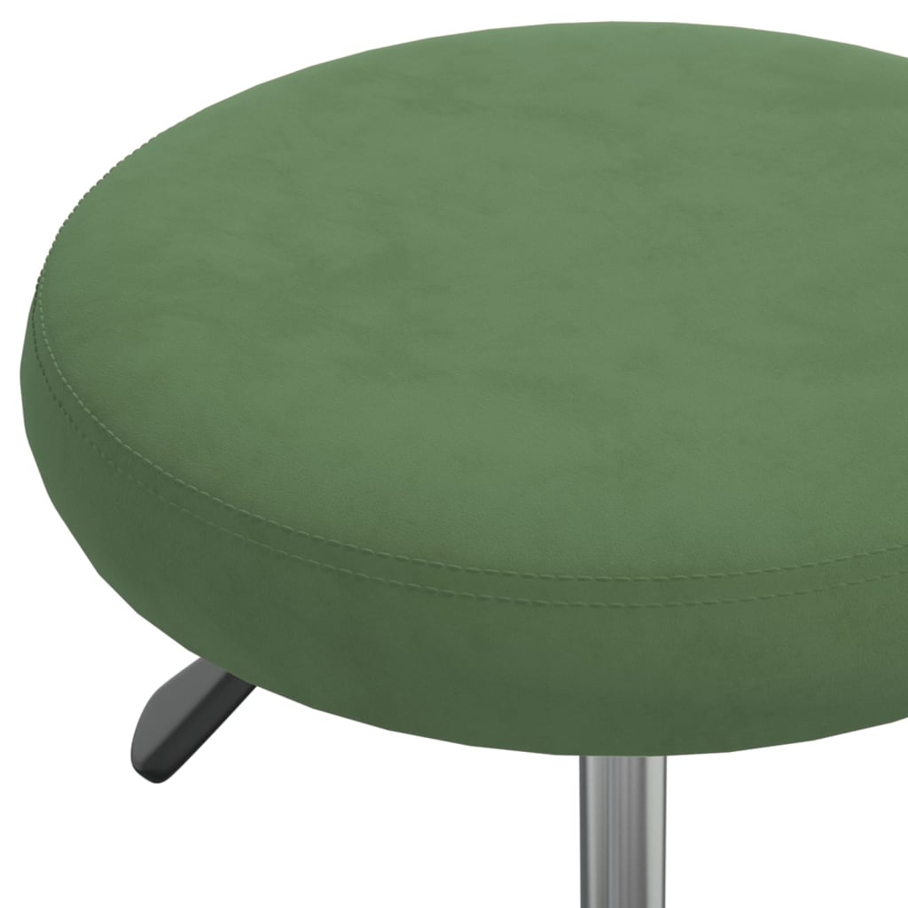 Chaise de salle à manger Vert foncé Velours - XIOS