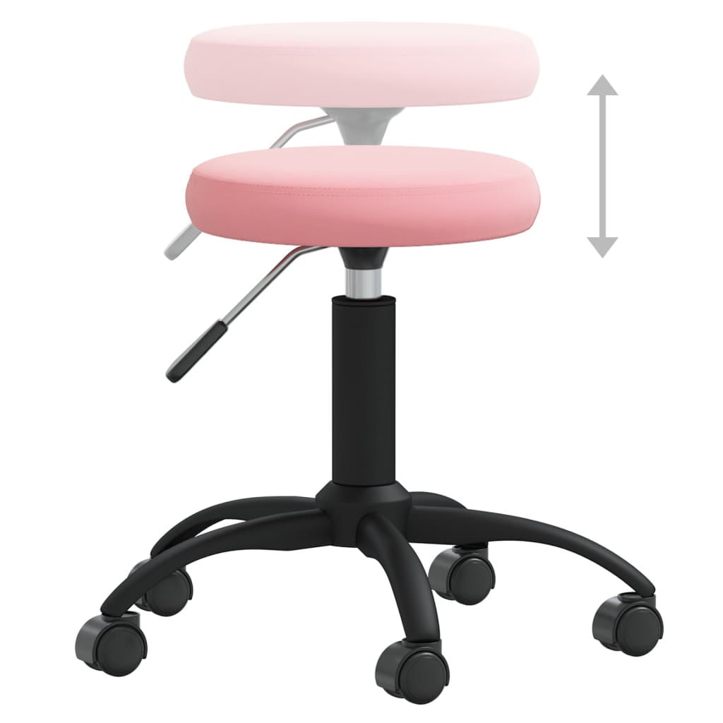 Chaise de salle à manger Rose Velours - XIOS