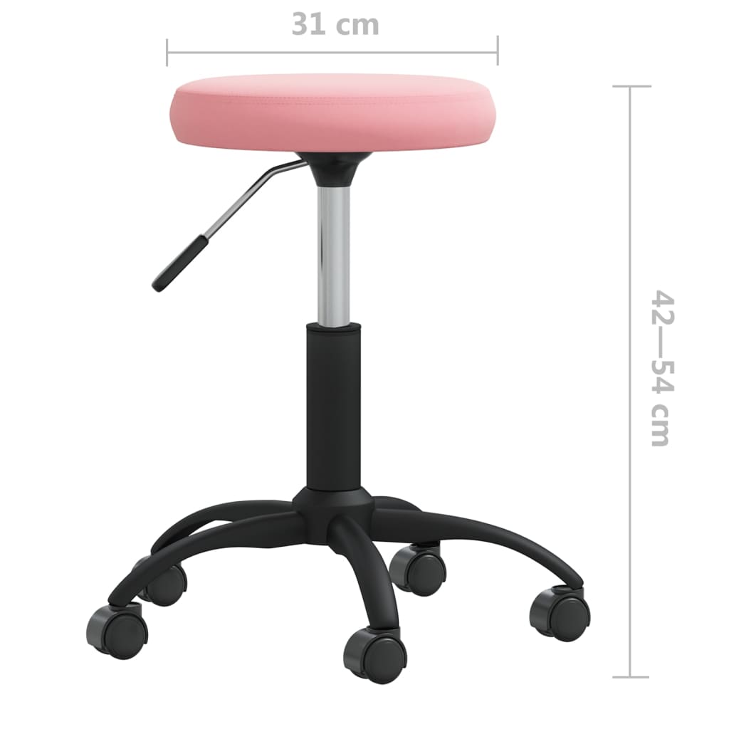 Chaise de salle à manger Rose Velours - XIOS