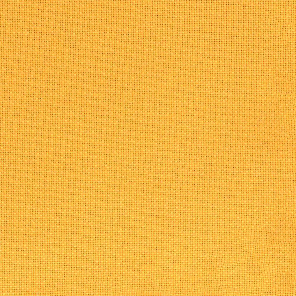 Chaises pivotantes à manger lot de 6 jaune tissu