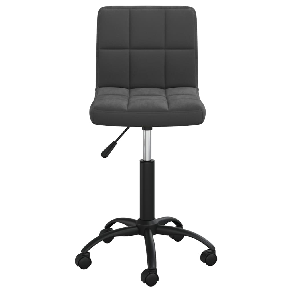 Chaise pivotante de salle à manger Noir Velours - XIOS