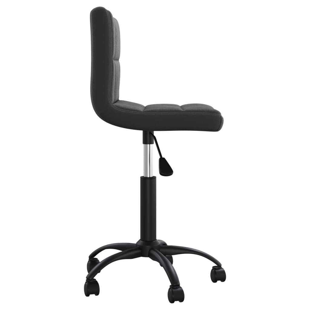 Chaise pivotante de salle à manger Noir Velours - XIOS