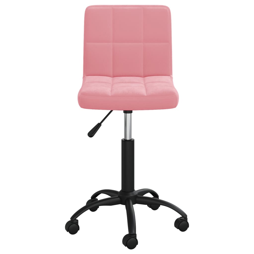 Chaise pivotante de salle à manger Rose Velours - XIOS