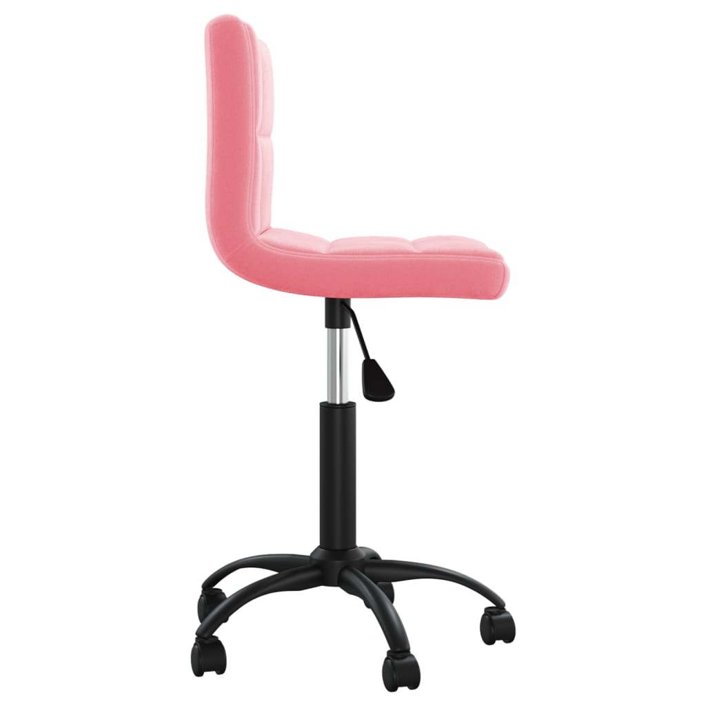 Chaise pivotante de salle à manger Rose Velours - XIOS