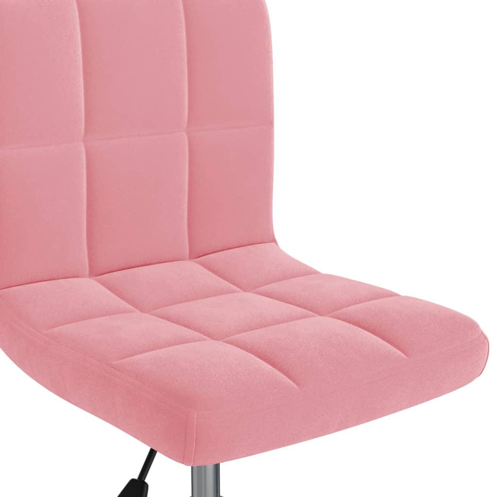 Chaise pivotante de salle à manger Rose Velours - XIOS