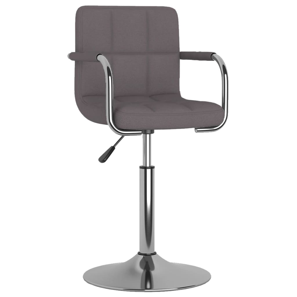 Chaise de salle à manger Taupe Tissu - XIOS