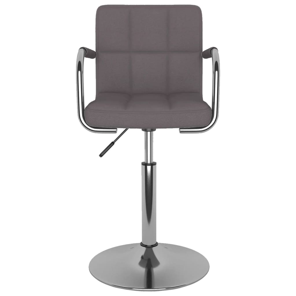 Chaise de salle à manger Taupe Tissu - XIOS