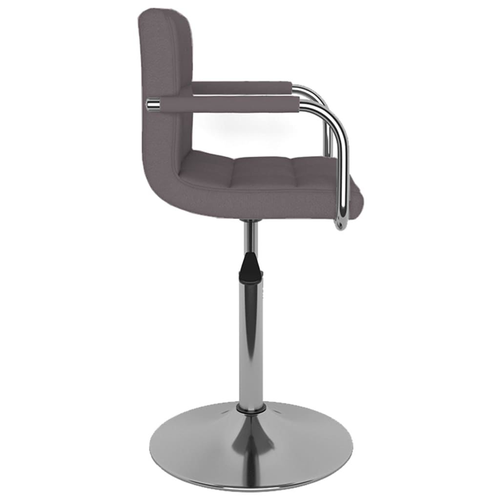 Chaise de salle à manger Taupe Tissu - XIOS